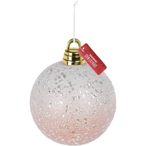 Ялинкова куля Christmas Decoration 20 см (CAA724990_glitter) краща модель в Харкові