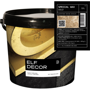 Декоративный воск Elf DecorSpecial Wax 1 л Gold (mba1d124w) лучшая модель в Харькове