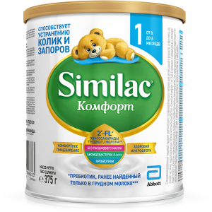 Сухая молочная смесь Similac Комфорт 1 375 г (8427030006833) лучшая модель в Харькове