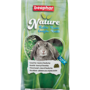 Беззерновий корм для кроликів Beaphar Nature Rabbit з тимофіївкою 1.25 кг (8711231101696) краща модель в Харкові