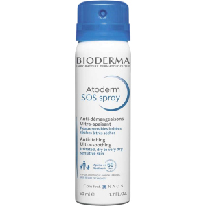 Спрей Atoderm SOS Spray Анти-свербіж Ультразаспокійливий 50 мл (3401528546402) краща модель в Харкові