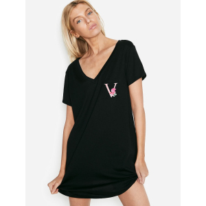 Домашнее платье Victoria's Secret 94365467 XS Черное (1159754070) ТОП в Харькове