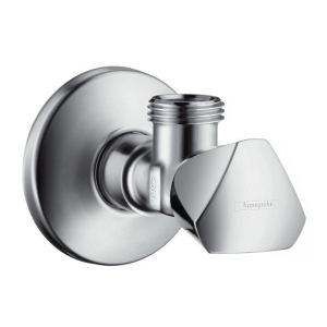 Вентиль угловой Hansgrohe Е, 1/2*1/2 хром 1390300013903000 в Харькове