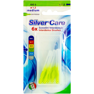 Межзубные ершики Silver Care 6 шт средние (8009315041243) в Харькове