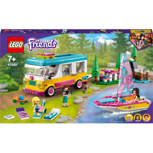 Конструктор LEGO Friends Лісовий будинок на колесах та вітрильний човен 487 деталей (41681) краща модель в Харкові