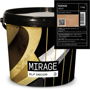 Декоративна штукатурка Elf Decor Mirage 0.5 - 1 мм 1 кг Gold (mba1mgold) в Харкові