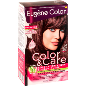 Фарба для волосся Eugene Perma без аміаку Color &amp; Care 5.5 Світлий Шатен Червоне Дерево 125 мл (3140100336245) краща модель в Харкові