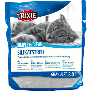 Наповнювач для котячого туалету Trixie SimplenClean Силікагелевий поглинаючий 3.6 кг 8 л (4047974040201) краща модель в Харкові