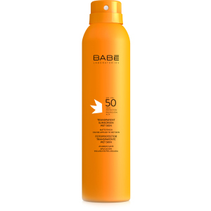 Солнцезащитный спрей BABE Laboratorios Водостойкий прозрачный SPF 50+ (8437011329943) ТОП в Харькове