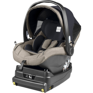 Автокрісло Peg-Perego Primo Viaggio i-Size з базою Luxe Ecru Бежеве (IMSZ000000BA36DX51) (8005475392751) краща модель в Харкові