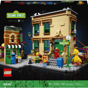 Конструктор LEGO Ideas Улица Сезам 123 1367 деталей (21324) (5702016819953) ТОП в Харькове