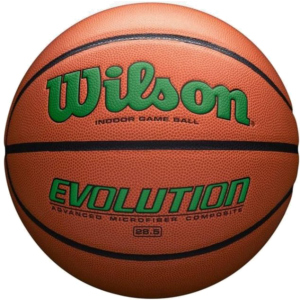 М'яч баскетбольний Wilson Evolution 295 game ball gr size7 (WTB0595XB0701) в Харкові