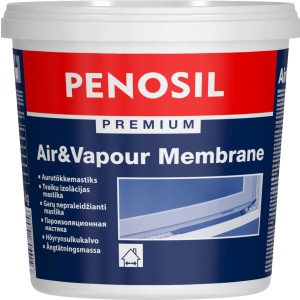 Мастика пароізоляційна Penosil Premium Air&Vapour Membrane 1 кг Чорна (Y0198) краща модель в Харкові