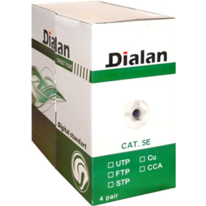 Кабель Dialan КПВЕ 4х2х0.50 мм² (FTP-cat.5E) 305 м (10554) в Харкові