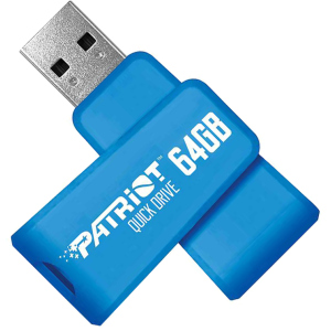 Patriot Color Quickdrives 64GB USB 3.1 Blue (PSF64GQDBL3USB) в Харькове