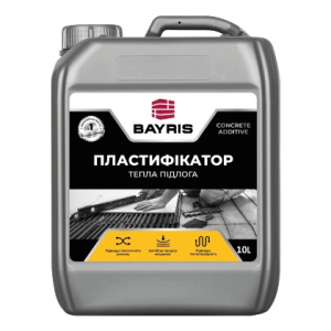 Пластификатор теплый пол Bayris добавка в бетон 10л в Харькове