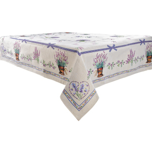 Скатертина гобеленова Lefard Home Textile 716 Lilac 100х100 см (8407007160980) рейтинг