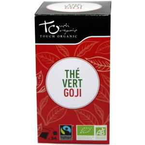 Чай зелений Touch Organic Органічний у пакетиках з ягодами годжі 43.2 г 24 х 1.8 г (871561000620) краща модель в Харкові