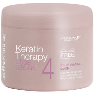 Маска для волосся Alfaparf LD Keratin Therapy Rehydrating Mask Зволожуюча 200 мл (8022297056081)