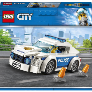 Конструктор LEGO City Автомобіль поліцейського патруля 92 деталі (60239) надійний