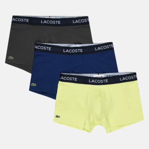 Труси-шорти Lacoste 5H3390-Q9N S (T2) 3 шт Methylene/Pitch chine-limeira (3665926975824) ТОП в Харкові