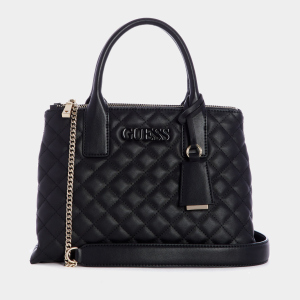 Сумка женская Guess Elliana Satchel 562 Черная (H2000029600005) лучшая модель в Харькове