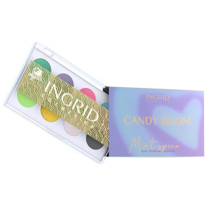 Палетка теней Ingrid Cosmetics Candy Boom Mint Spice 8 цветов 9.5 г (5902026662574) лучшая модель в Харькове