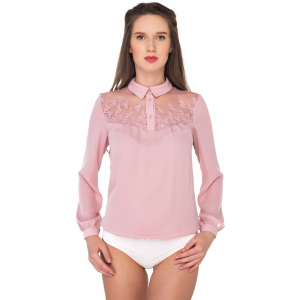 хорошая модель Боди-блузка AREFEVA C5272 L (48) Grey Pink Ivory (5902205177127)