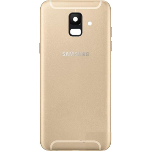 Задняя крышка для Samsung A600 Galaxy A6 (2018) золотая