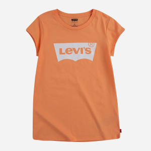 Футболка детская Levi's Lvg S/S Batwing Tee 3E4234-N3E 116 см Оранжевая (3665115456318) ТОП в Харькове