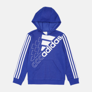 Худі дитяче Adidas Logo Hd Swt GS2189 176 см Boblue/White (4064054545692) ТОП в Харкові