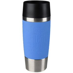 Термокухоль Tefal Travel Mug блакитний 0.36 л (K3086114) краща модель в Харкові