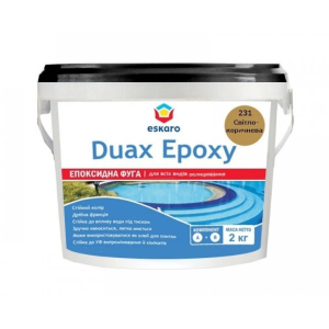 Двухкомпонентная эпоксидная затирка Eskaro Duax Epoxy светло-коричневый арт - 44013 ТОП в Харькове