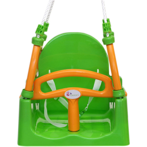 Гойдалки дитячі Active Baby Салатово-оранжеві (01-0152/0101) (4822003299108) ТОП в Харкові