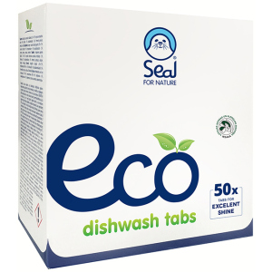 Таблетки для посудомоечной машины Seal Eco for Nature для мытья и полоскания посуды 50 шт (4750104001705) в Харькове