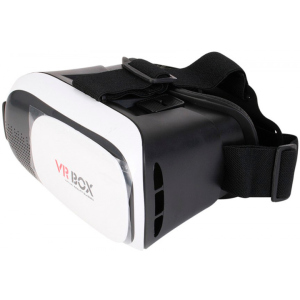 Очки виртуальной реальности Vr Box Glasses 3D VR-001 Black/White + VR пульт дистанционного управления (F03К187) лучшая модель в Харькове