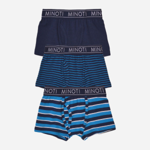 Трусики-шорти Minoti 7B BRIEF 1 35094JNR 98-104 см 3 шт Темно-сині (5059030615512) ТОП в Харкові