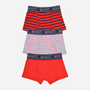 Трусики-шорты Minoti 7B BRIEF 2 35097TEN 134-140 см 3 шт Красные (5059030615673) в Харькове