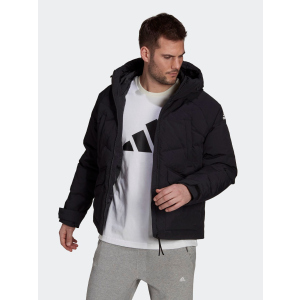 Пуховик Adidas Big Baffle Jkt GT6538 L Black (4064054233261) краща модель в Харкові