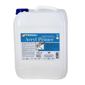 Акрилова ґрунтовка 10л FEIDAL Acryl-Primer ТОП в Харкові