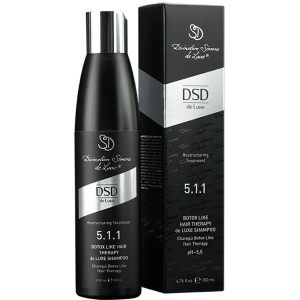 хороша модель Відновлюючий шампунь DSD de Luxe 5.1.1 Botox Hair Therapy de Luxe для догляду за ламким, сухим та пошкодженим волоссям з Ботокс-ефектом 200 мл (8436551804026)