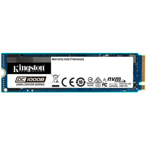 Kingston DC1000B 240 ГБ NVMe M.2 2280 PCIe 3.0 x4 3D NAND TLC (SEDC1000BM8/240G) надійний
