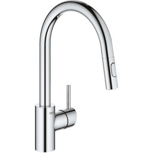 Змішувач кухонний з висувним виливом GROHE Concetto 31483002 ТОП в Харкові