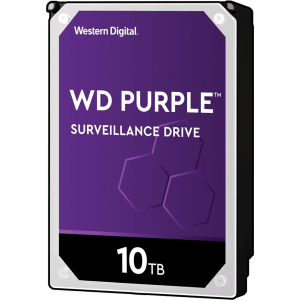 Жесткий диск Western Digital Purple 10TB 7200rpm 256MB WD102PURZ 3.5 SATA III в Харькове