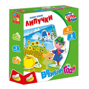 Настільна гра "Вжик-вжик Липучки" Vladi Toys