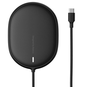 Беспроводное зарядное устройство Baseus MagSafe Light Magnetic Wireless Charger (WXQJ-01) - Black надежный