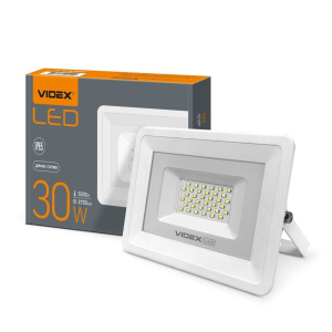 LED прожектор VIDEX 30W 5000K 220V (VL-Fе305W) лучшая модель в Харькове