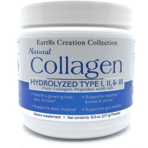 Препараты для суставов и связок Earths Creation Collagen Hydrolyzed 177г (608786005099)