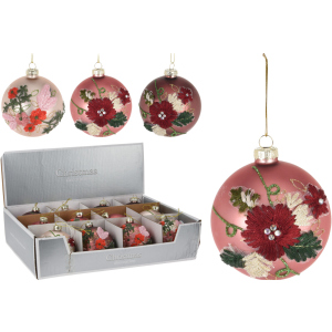 Набір ялинкових куль Christmas Decoration 8 см 12 шт (ABT620250) ТОП в Харкові