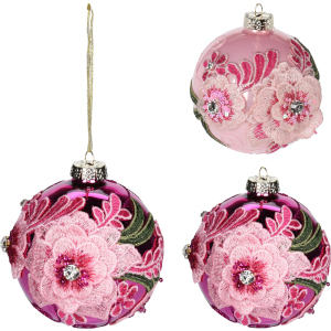 Набір ялинкових куль Christmas Decoration 10 см 6 шт (ACT504730) краща модель в Харкові